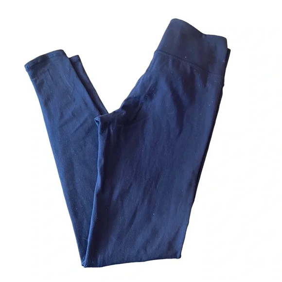 Athleta Set Of Two Body Leggings Blue & Black - Picture 7 of 15